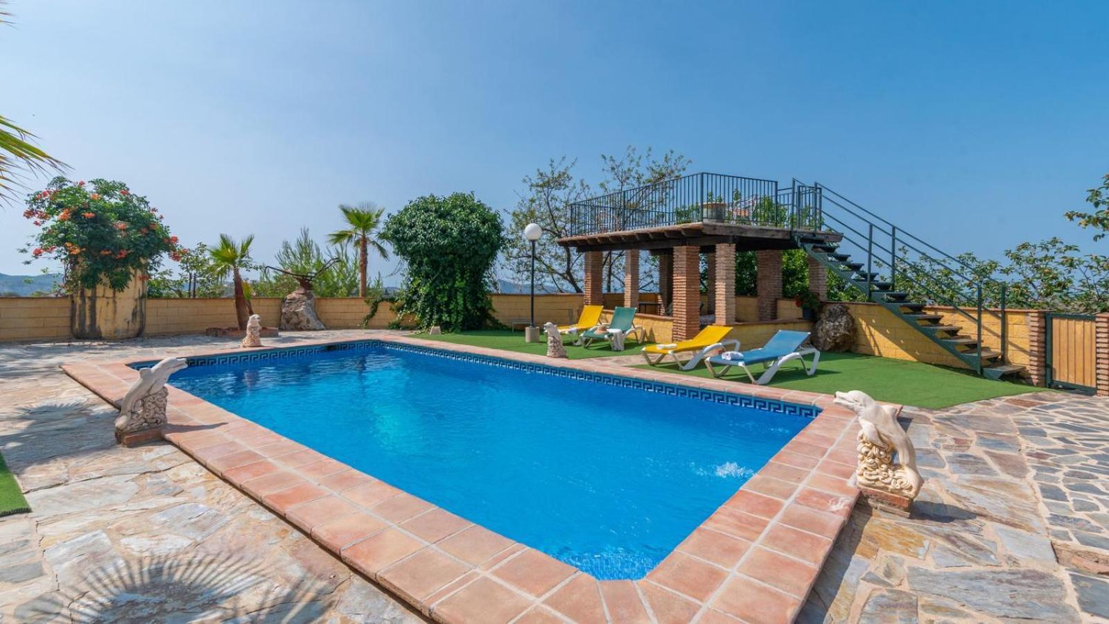 Villa Paraiso Andaluz Sedella By Ruralidays Eksteriør billede