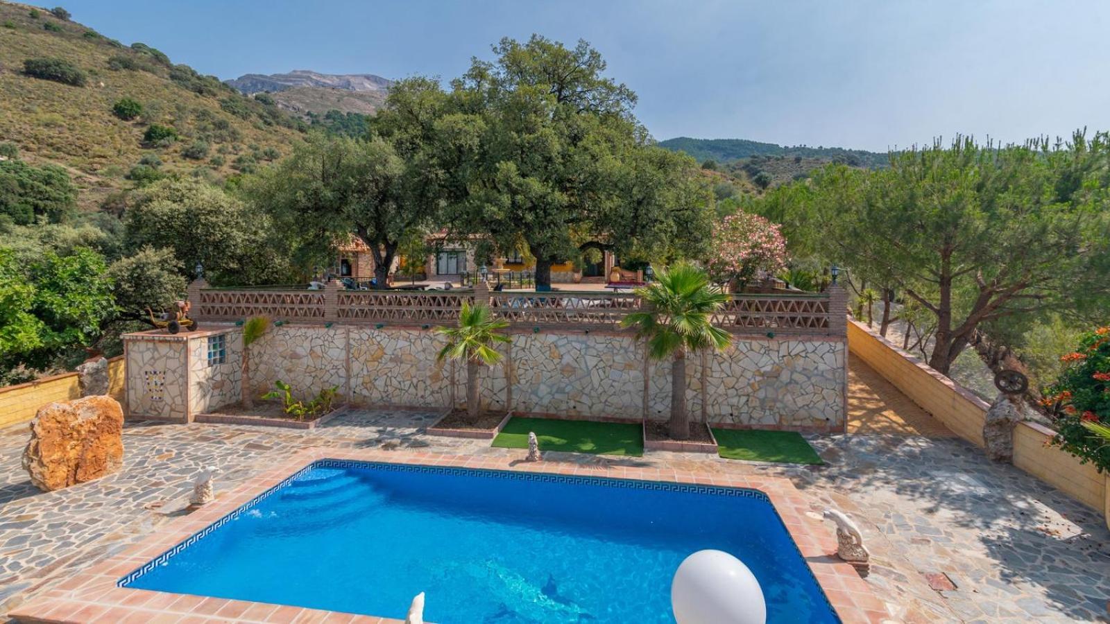 Villa Paraiso Andaluz Sedella By Ruralidays Eksteriør billede