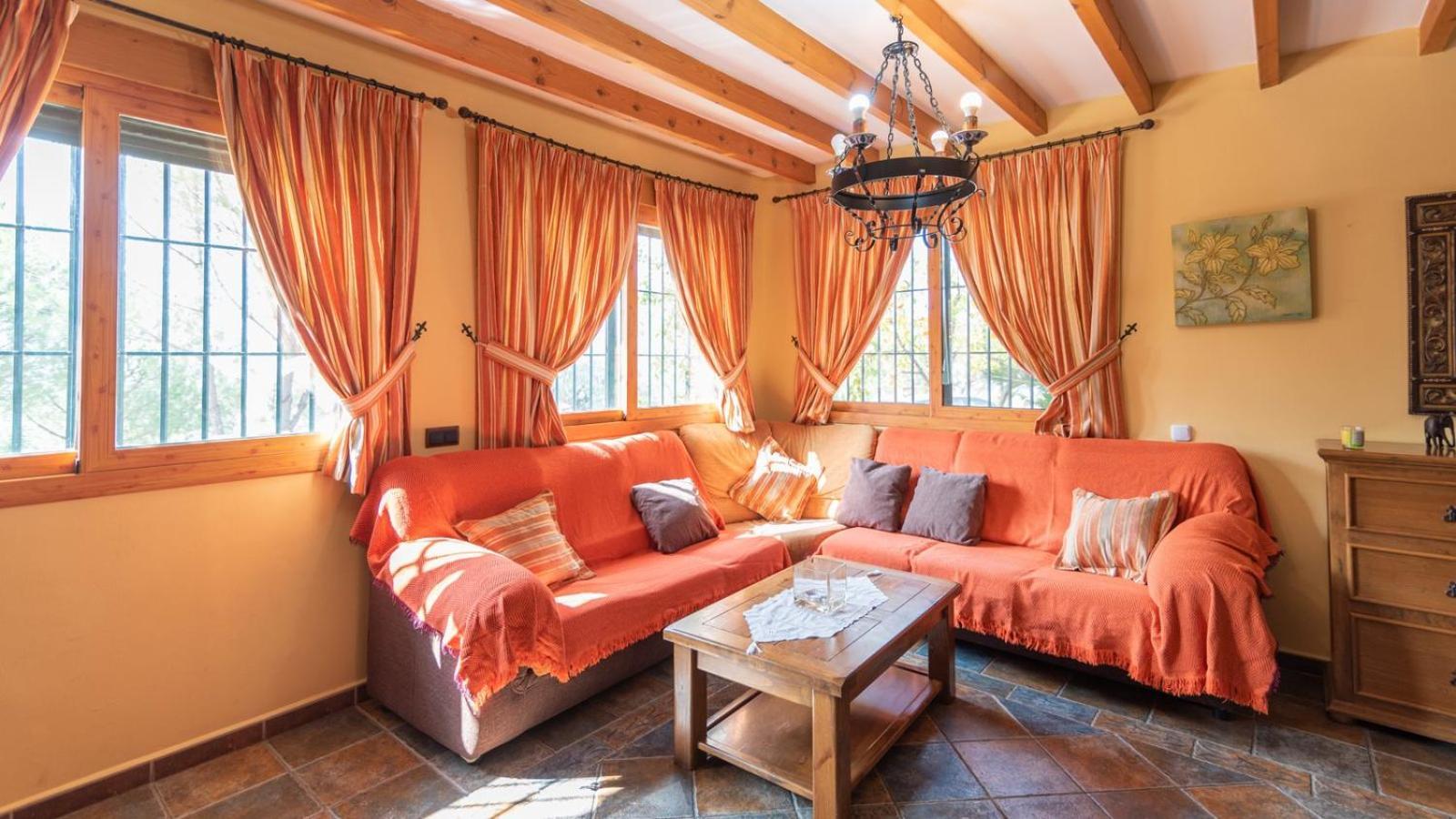 Villa Paraiso Andaluz Sedella By Ruralidays Eksteriør billede