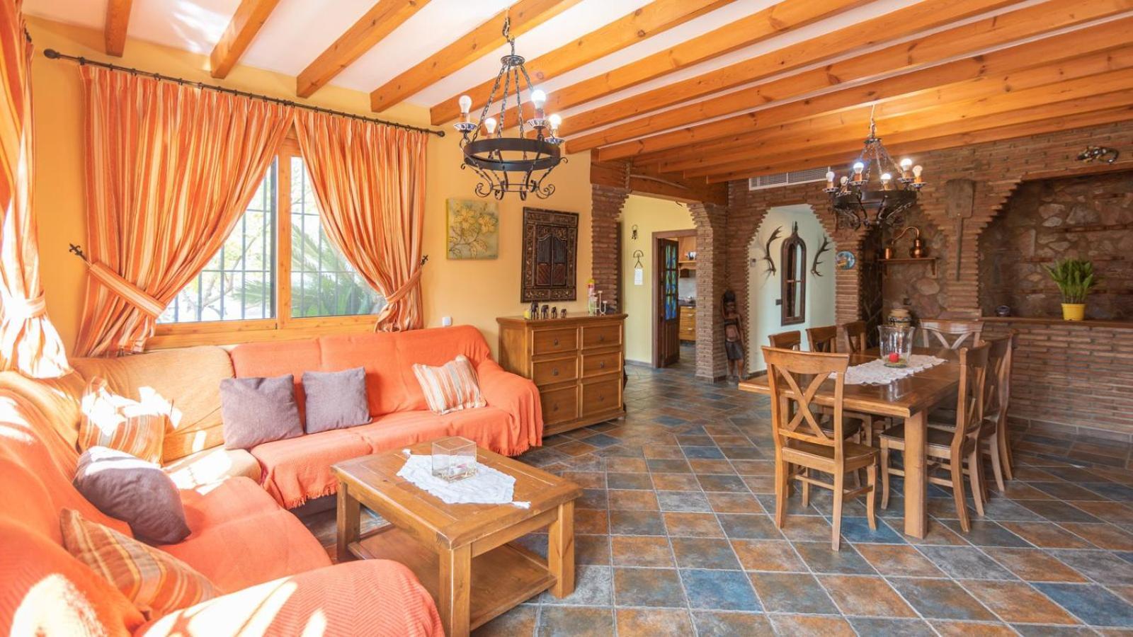 Villa Paraiso Andaluz Sedella By Ruralidays Eksteriør billede