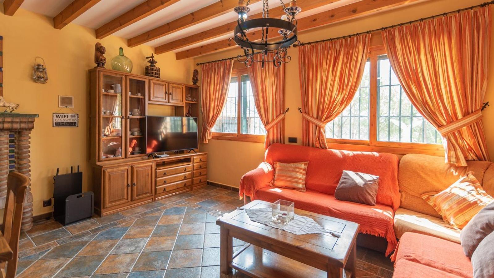 Villa Paraiso Andaluz Sedella By Ruralidays Eksteriør billede